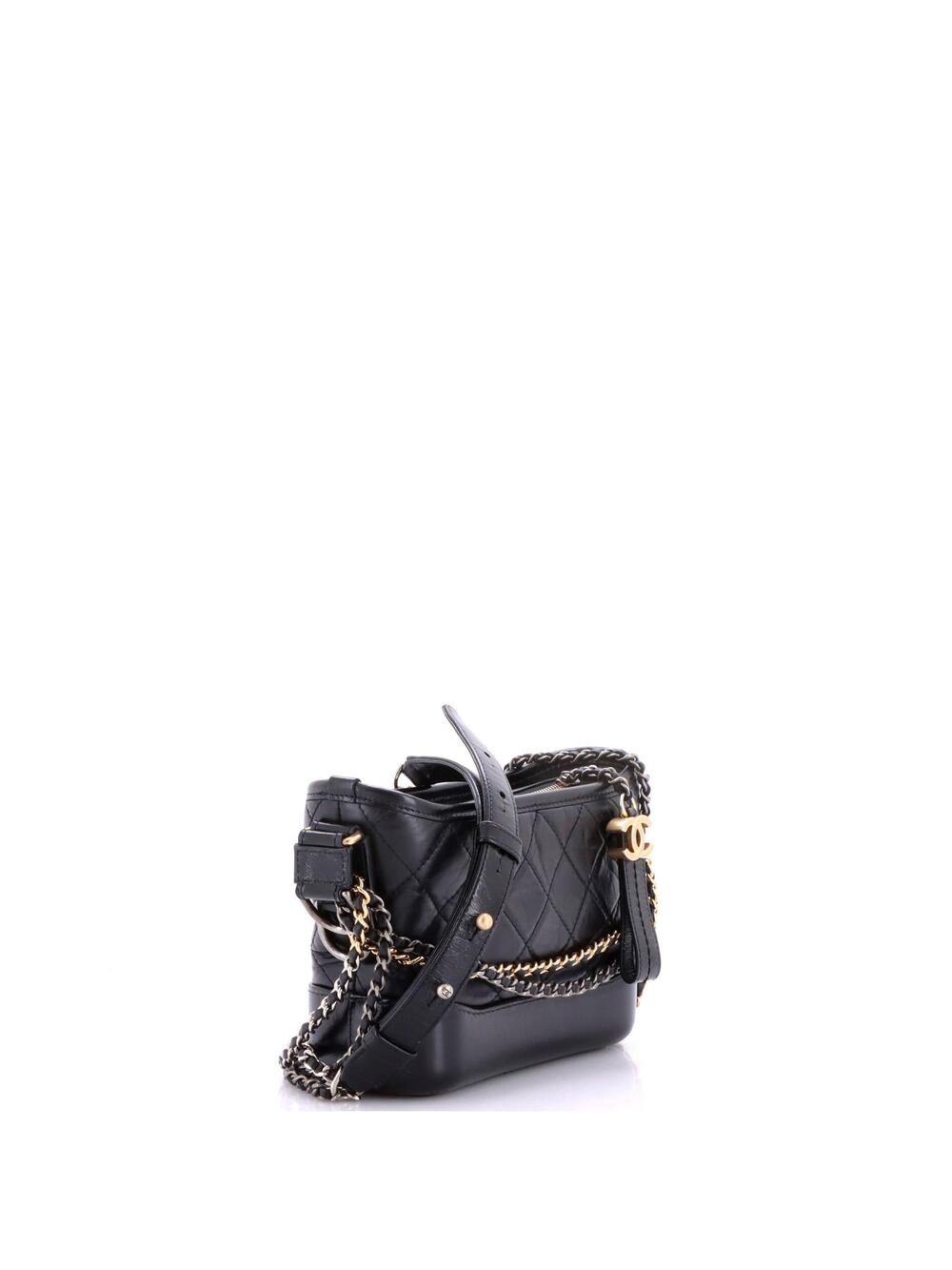 Chanel Gabrielle Hobo Quilted Aged #343114C25B - Picture 2 of 8